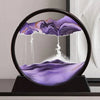 Round Flowing Sand Art Lamp